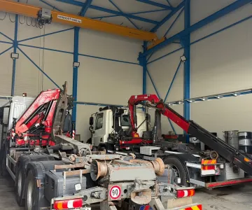 
            Ostatné nadstavby a hydraulické ruky
    