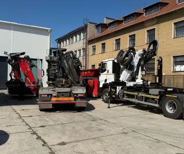 
            Ostatné nadstavby a hydraulické ruky
    